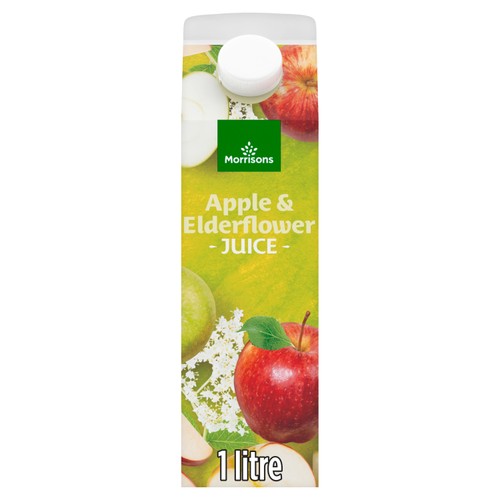 Morrisons 100% Fruit Apple & Elderflower Juice