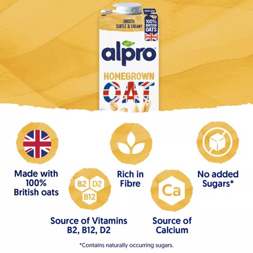 Alpro Oat Long Life Drink 1L thumbnail 2