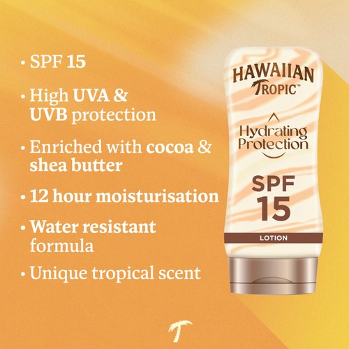 Hawaiian Tropic Sun Hydrate Lotion SPF 15 thumbnail 5