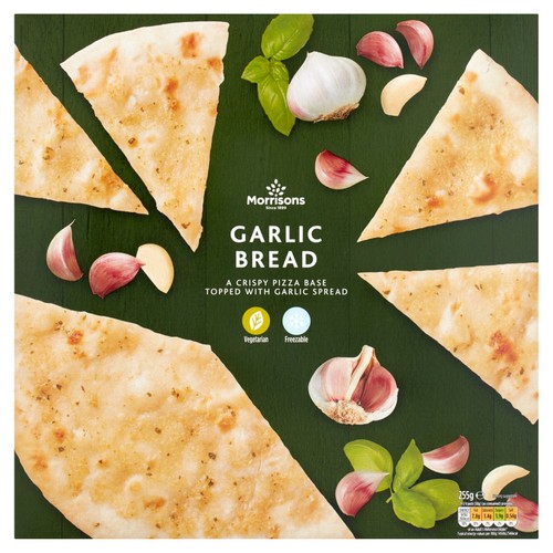 Morrisons Italian Garlic Pizza Bread   255g