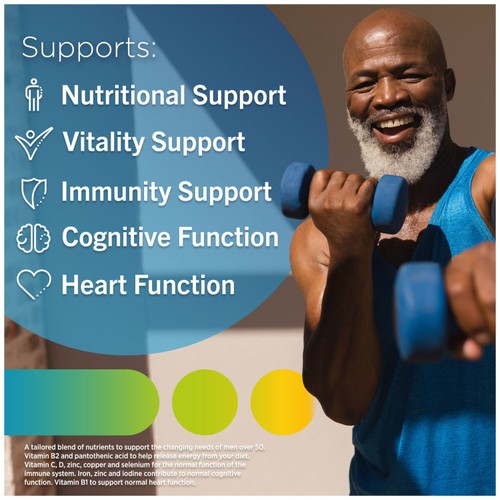 Centrum Men 50+ Multivitamins & Vitamin Tablets, 30s thumbnail 4