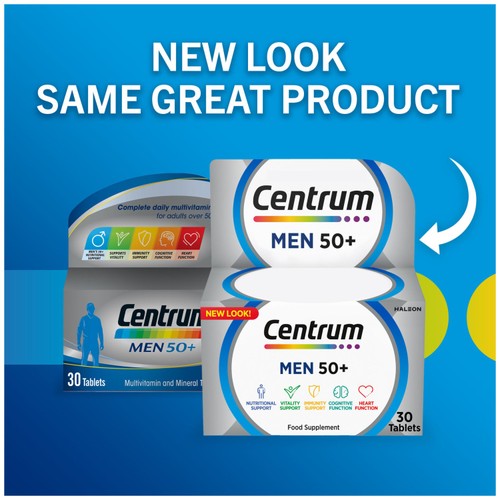 Centrum Men 50+ Multivitamins & Vitamin Tablets, 30s thumbnail 5