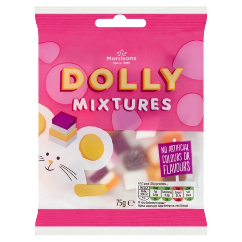 Morrisons Dolly Mixtures 75g
