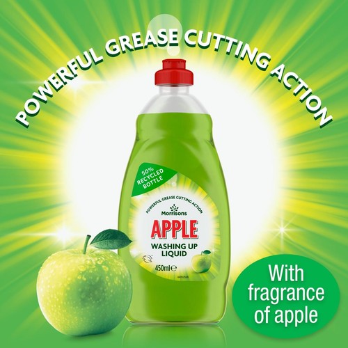 Morrisons Apple Washing Up Liquid thumbnail 3