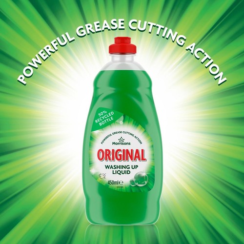Morrisons Original Washing Up Liquid thumbnail 3