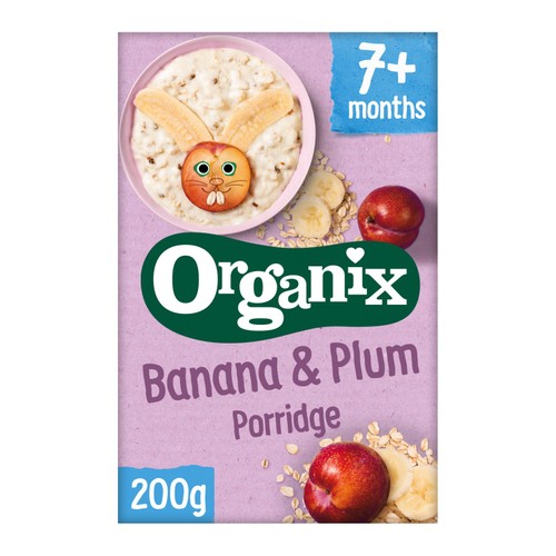 Organix Banana & Plum Porridge