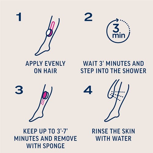 Veet In Shower Hair Removal Cream Body & Legs for Sensitive Skin thumbnail 5