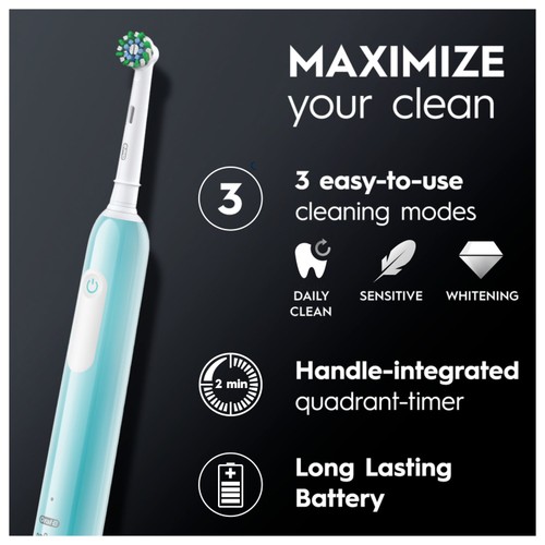 Oral-B Pro 600 Cross Action Electric Toothbrush Powered by Braun thumbnail 4