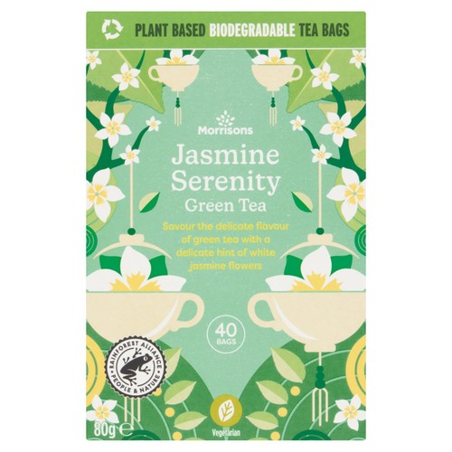 Morrisons Jasmine Serenity Green Tea 80g