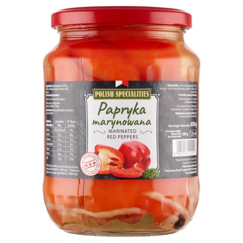 Polish Specialities Marinated Red Peppers