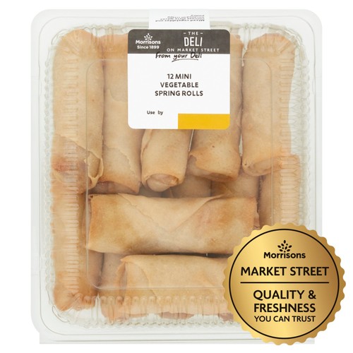  Market Street 12 Mini Vegetable Spring Rolls  thumbnail 2