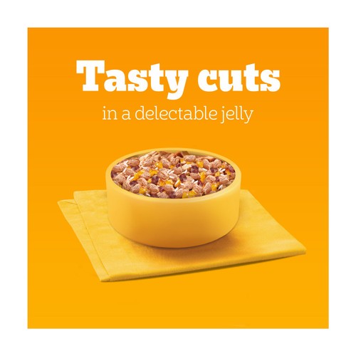 Pedigree Puppy Wet Dog Food Pouches Mixed in Jelly thumbnail 2