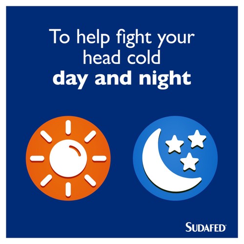 Sudafed Headcold Day & Night  thumbnail 4