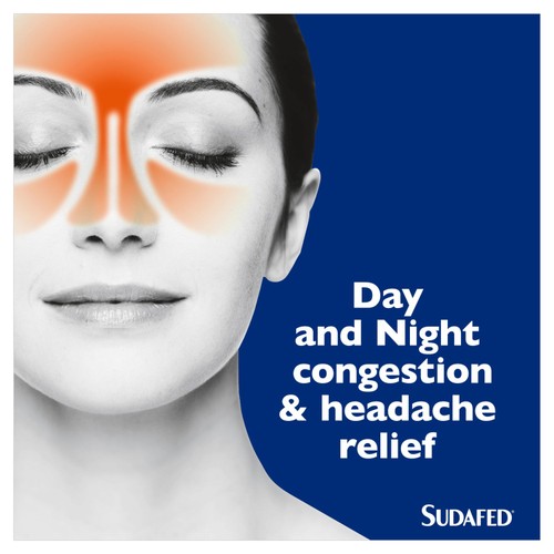 Sudafed Headcold Day & Night  thumbnail 5