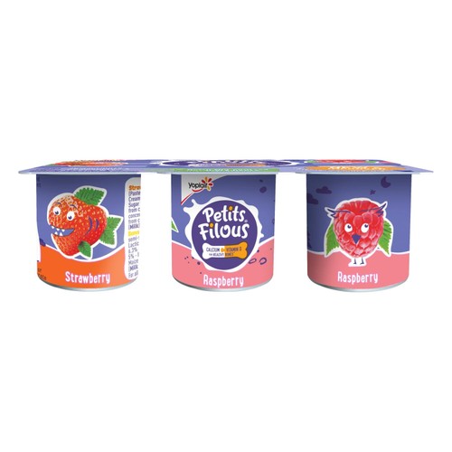 Petits Filous Kids Strawberry & Raspberry Yoghurt thumbnail 3