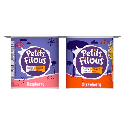 Petits Filous Kids Strawberry & Raspberry Yoghurt thumbnail 3