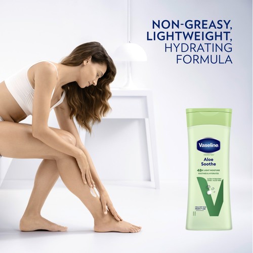 Vaseline Intensive Care Aloe Soothe Body Lotion 400ml thumbnail 2