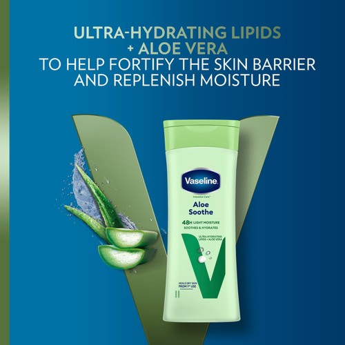 Vaseline Intensive Care Aloe Soothe Body Lotion 400ml thumbnail 3