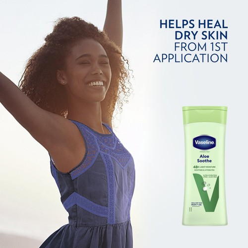 Vaseline Intensive Care Aloe Soothe Body Lotion 400ml thumbnail 4