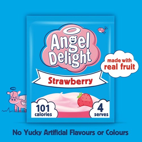 Angel Delight Strawberry Instant Dessert Mix 59g thumbnail 3