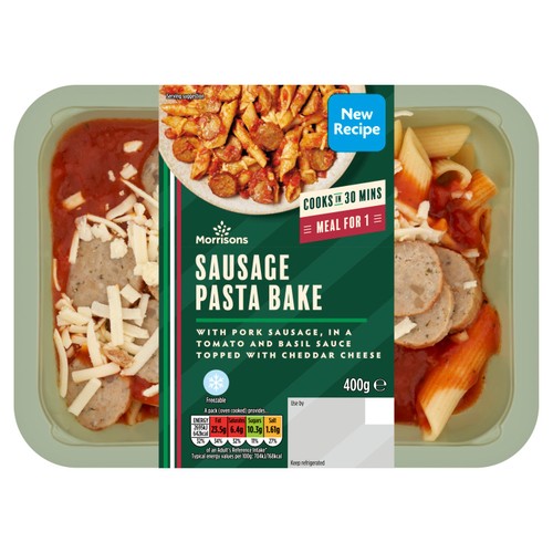 Morrisons Sausage Pasta Bake 400g
