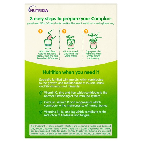 Complan Meal Replacement Strawberry  thumbnail 2