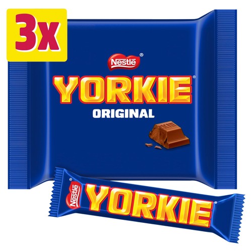 Yorkie Milk Chocolate Bar Multipack 3 Pack