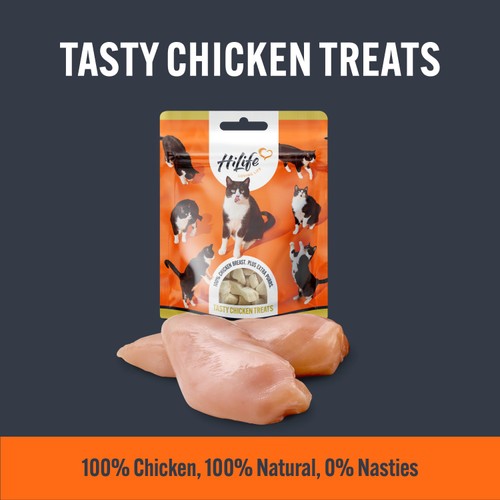 HiLife Chicken Breast Cat Treats thumbnail 2