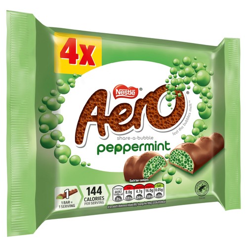 Aero Peppermint Mint Chocolate Multipack 4 Pack thumbnail 3