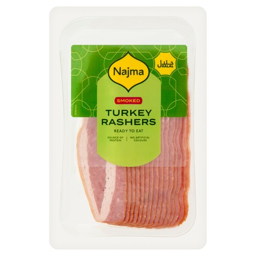 Najma Smoked Turkey Rashers 150g
