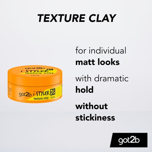 Schwarzkopf got2b iStyler Texture Clay thumbnail 5