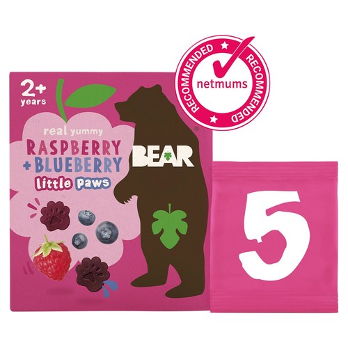 BEAR Paws Raspberry & Blueberry