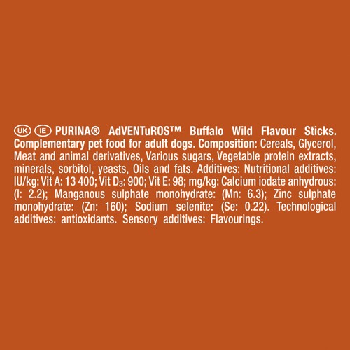 Adventuros Sticks Dog Treat Buffalo Flavour thumbnail 3