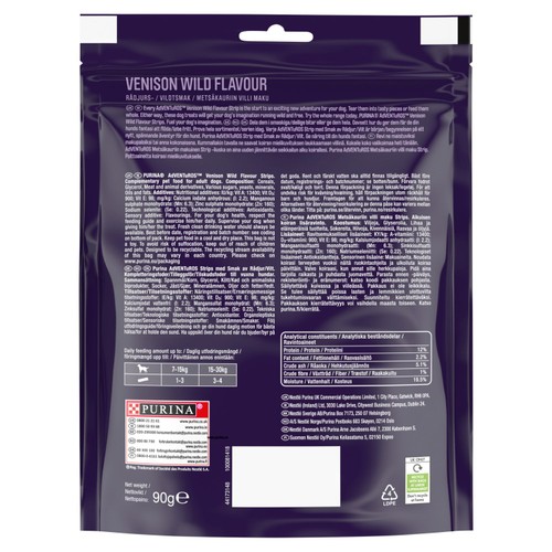 Adventuros Strips Dog Treat Venison Flavour thumbnail 3