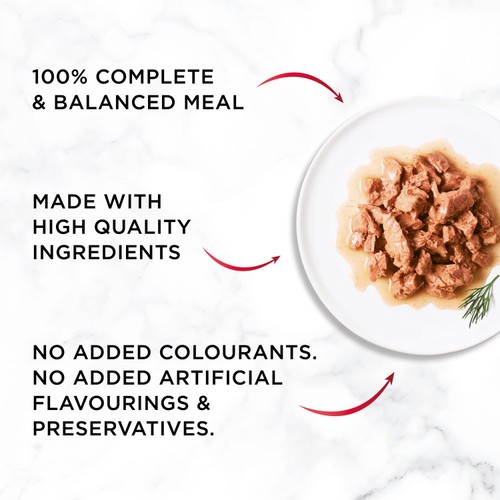 Gourmet Mon Petit Fish Variety Cod, Sardine, Salmon Wet Cat Food thumbnail 4