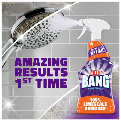 Cillit Bang Limescale Remover Cleaner Spray thumbnail 2