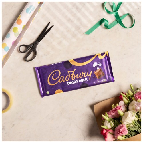 Cadbury Dairy Milk Chocolate Bar 360g thumbnail 3