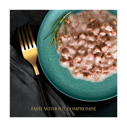 Sheba Fine Recipes Adult Wet Cat Food Tray Turkey In Gravy thumbnail 5