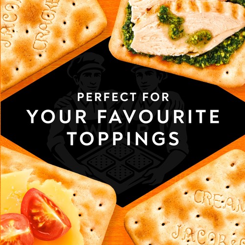 Jacob's Cream Cracker Multipack 8 Snack Packs  thumbnail 4
