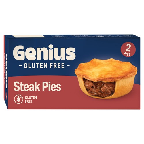 Genius Gluten Free Denby Dale Yorkshire 2 Steak Pies