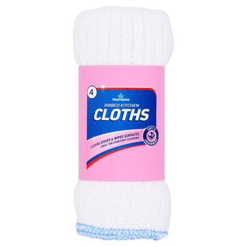 Morrisons Ribbed Kitchen Cloths