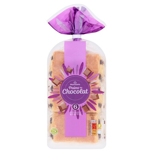 Morrisons Pain Au Chocolat    6 Pack