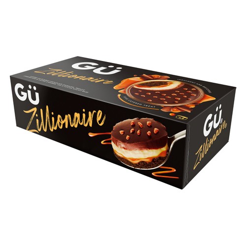 Gu Zillionaire Chocolate & Salted Caramel Cheesecake Desserts thumbnail 2