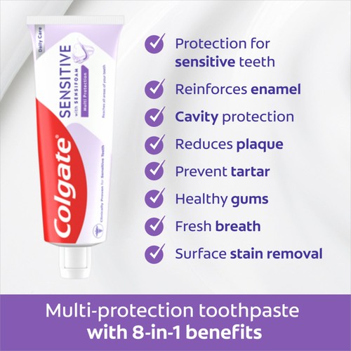 Colgate Sensitive with Sensifoam Multi Protection Toothpaste thumbnail 8