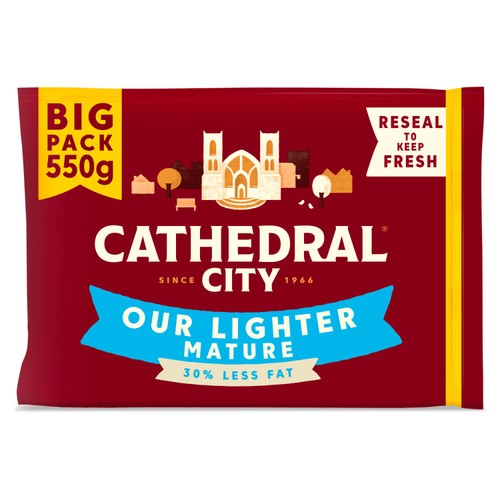 Cathedral City Lighter Cheese 550g
