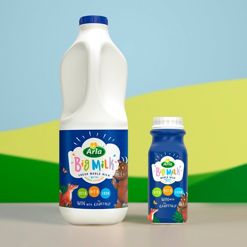 Arla Big Milk Fresh Whole Milk 2L Vitamin Enriched for kids 1+ thumbnail 3
