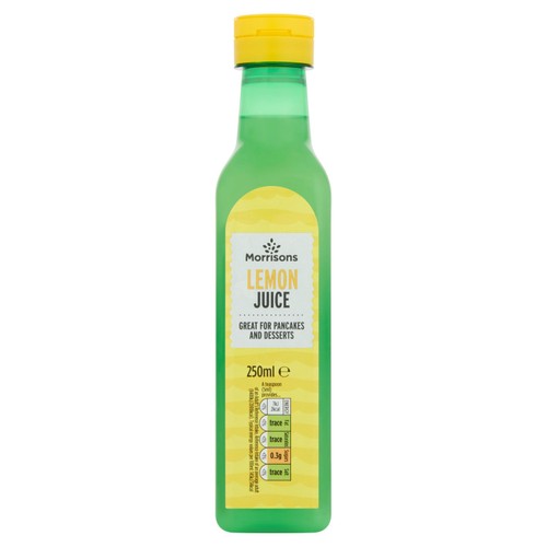 Morrisons Lemon Juice  250ml