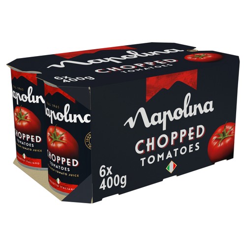 Napolina Chopped Tomatoes (6x400g)