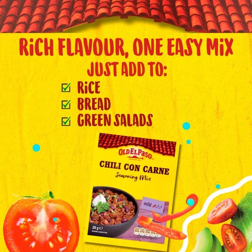 Old El Paso Chilli Con Carne Seasoning Mix thumbnail 3