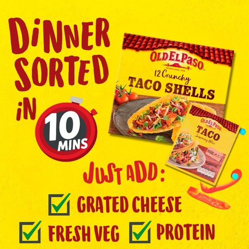 Old El Paso Garlic & Paprika Taco Seasoning Mix 35g thumbnail 2